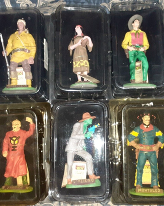 Modelli statue Tex collection Fumetti west Bonelli