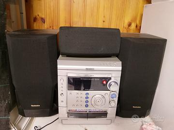 hi fi stereo Samsung con impianto tecnics 