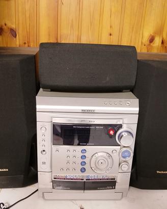 hi fi stereo Samsung con impianto tecnics 