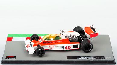 McLaren M23 Gilles Villeneuve 1977 Modellino F1