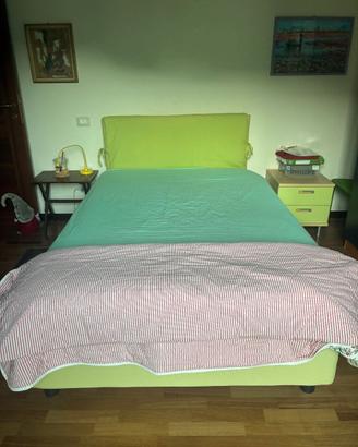 Letto a cassettone una piazza e mezza