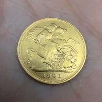 ½ Sterlina anno 1901