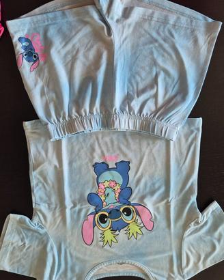 6 pezzi  vestiti bambina + 2 pantaloncini in regal