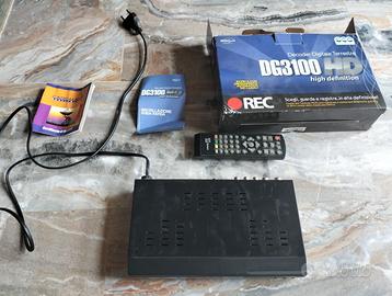 DECODER DIGITALE TERRESTRE DG 3100 HD