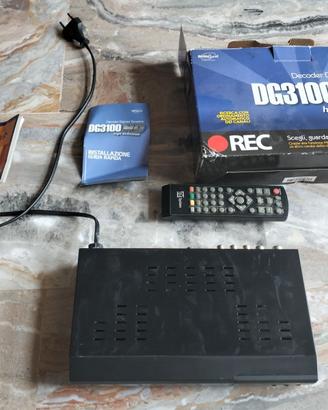 DECODER DIGITALE TERRESTRE DG 3100 HD
