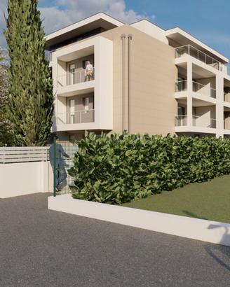 Nuovo bicamere al 2 piano con garage e posto auto
