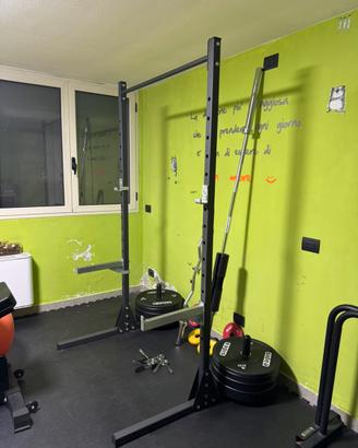 Palestra Completa Home Gym - rack,ercolina,pesi