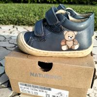 Scarpe primi passi NATURINO COCOON BEAR blu tg. 21