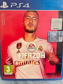 Fifa 20 per ps4 completo di manuali