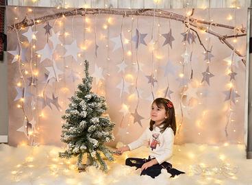 Fondale fotografico scenografia di Natale