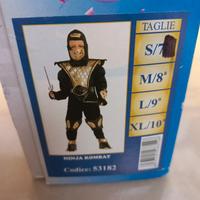Costume vestito carnevale ninja