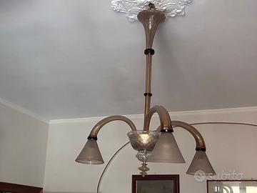 Lampadario vetro Murano