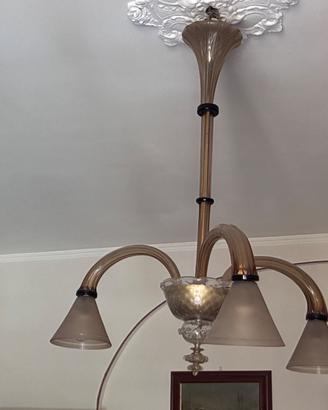 Lampadario vetro Murano