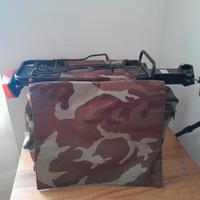 Portapacchi bici con borse estraibili BRN