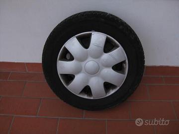 set cerchi in ferro piu pneumatici invernali