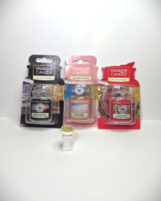 Yankee Candle Car Jar Ultimate - Set 3 Profumatori