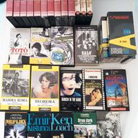 27 cassette VHS di film