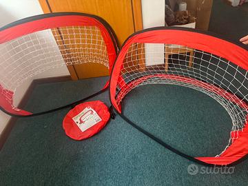 Set di 2 porte pup up richiudibili in sacca