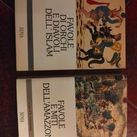 Due volumi rari di favole e miti 