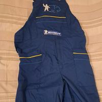 TUTA DIVISA salopette VINTAGE MICHELIN nuova