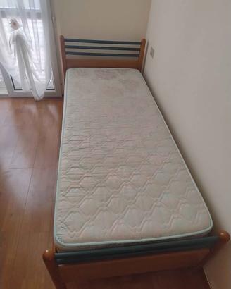 Letto singolo compreso Rete è Materasso