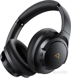 Cuffie Bluetooth Wireless con Riduzione Attiva del