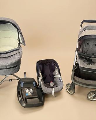 Trio INGLESINA APTICA niagara blu