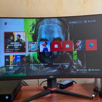 Xbox X + Monitor