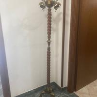 Appendiabiti da terra in legno