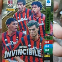 carta panini mitici invincibile