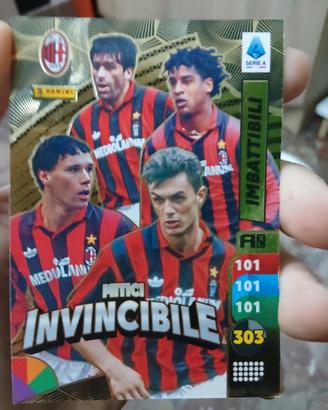 carta panini mitici invincibile