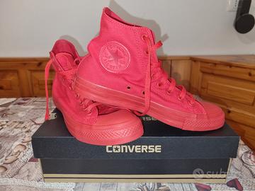 Scarpe Converse All Star rosse