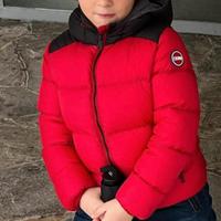 Piumino Colmar bambino 8 anni originale rosso nero