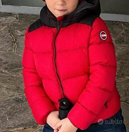 Piumino Colmar bambino 8 anni originale rosso nero
