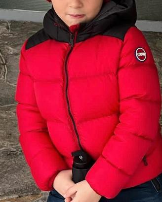 Piumino Colmar bambino 8 anni originale rosso nero