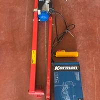 Paranco elettrico con staffe powerx