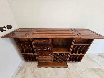 Mobile Bar da Salotto in Legno Massello Sardo –