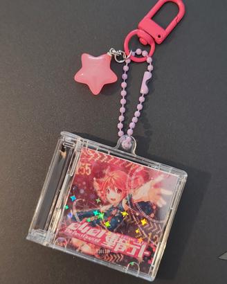 mini CD portachiavi con NFC tag - Kasane Teto