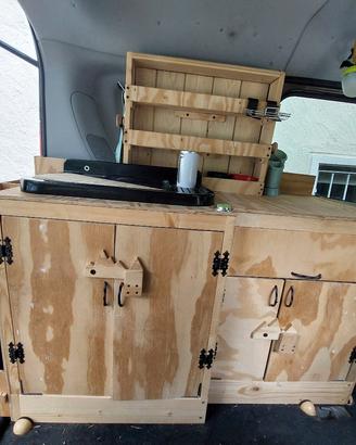 Cucina per mini camper