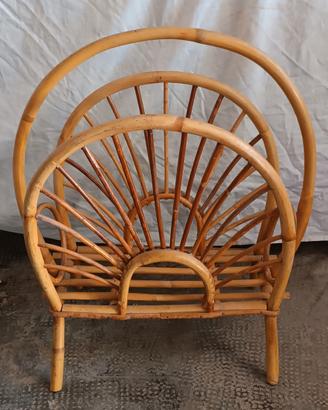 Portariviste  Bambù e Rattan Franco Albini Anni 60