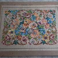 Schema ricamo dipinto a mano vintage