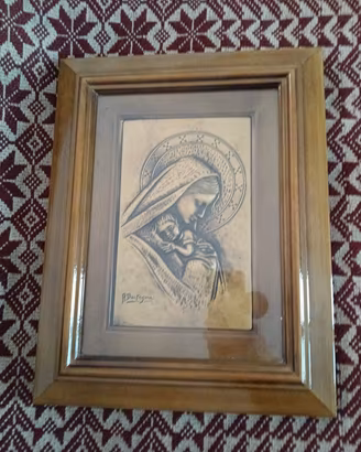 Madonna con bambino aldo bertagna