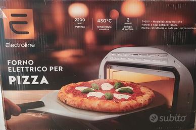 Forno elettrico per pizza.
