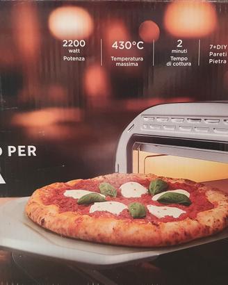 Forno elettrico per pizza.