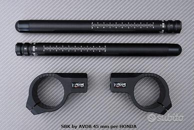 Coppia di semimanubri SBK by AVDB 45 mm per HONDA