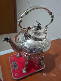 BOLLITORE IN ARGENTO MASSICCIO 