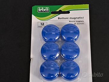 Bottoni magnetici blister da 12 pezzi