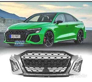 PARAURTI ANTERIORE PER AUDI A3 21- LOOK RS3