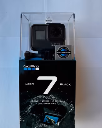 GoPro Hero 7 Black - pari al NUOVO + Accessori 🚀