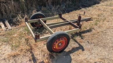 carrello artigianale per cisterna 1000 lt